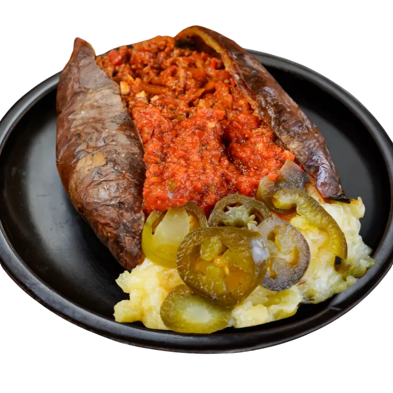 Mexican Spud presentation